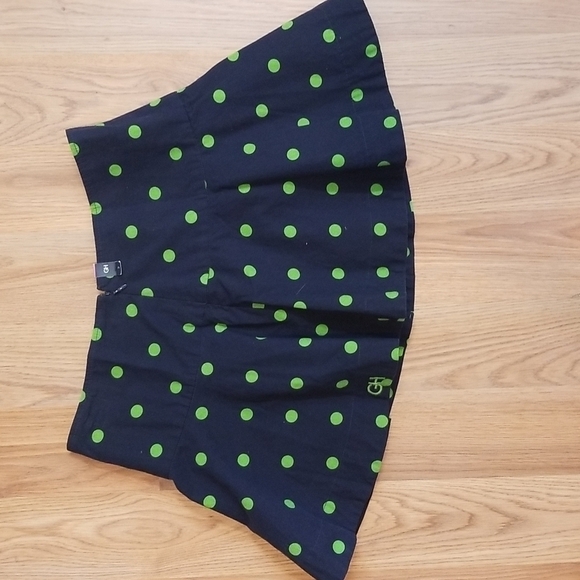 hollister Gilly Hicks Sydney skirt polka dot size 2 Mini Skater - Picture 5 of 9